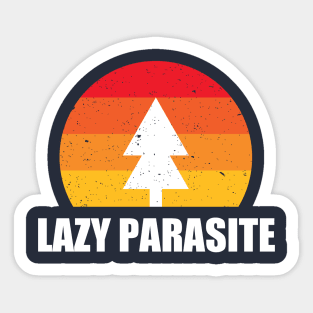 Lazy Parasite Trail Runner Sticker